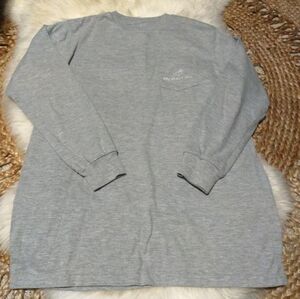 Properly Tied long sleeve heathered gray T-shirt Size XL Kids 18